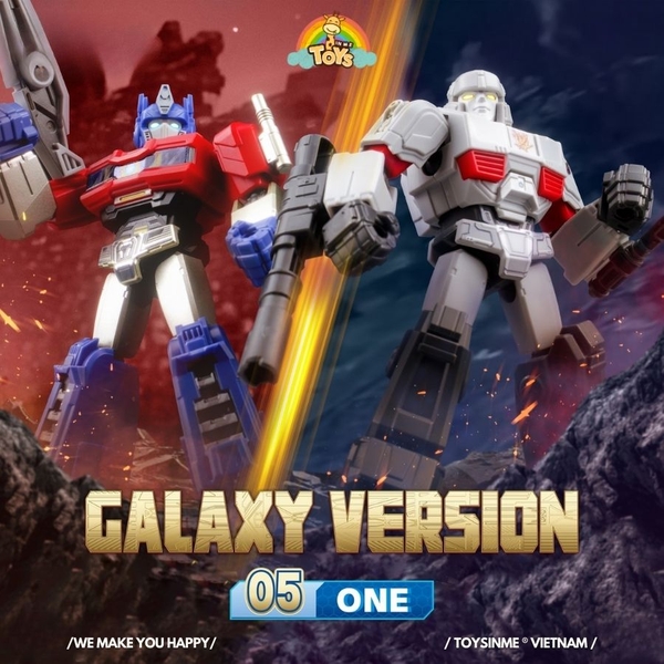 ĐỒ CHƠI HỘP MÙ LẮP RÁP 05 ONE - BLOKEES TRANSFORMERS GALAXY VERSION 05 ONE