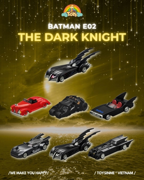 ĐỒ CHƠI HỘP MÙ LẮP RÁP MÔ HÌNH XE BLOKEES WHEELS BATMAN E02