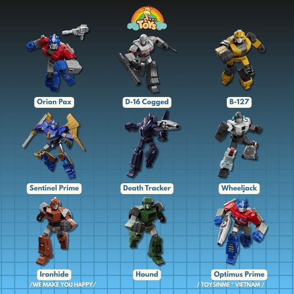 ĐỒ CHƠI HỘP MÙ LẮP RÁP 05 ONE - BLOKEES TRANSFORMERS GALAXY VERSION 05 ONE