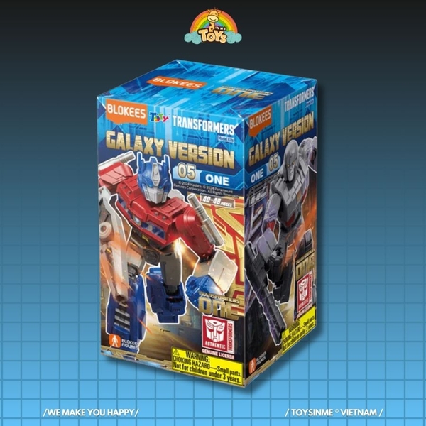 ĐỒ CHƠI HỘP MÙ LẮP RÁP 05 ONE - BLOKEES TRANSFORMERS GALAXY VERSION 05 ONE