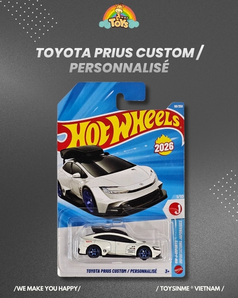 ĐỒ CHƠI XE MÔ HÌNH HOT WHEELS TOYOTA PRIUS CUSTOM