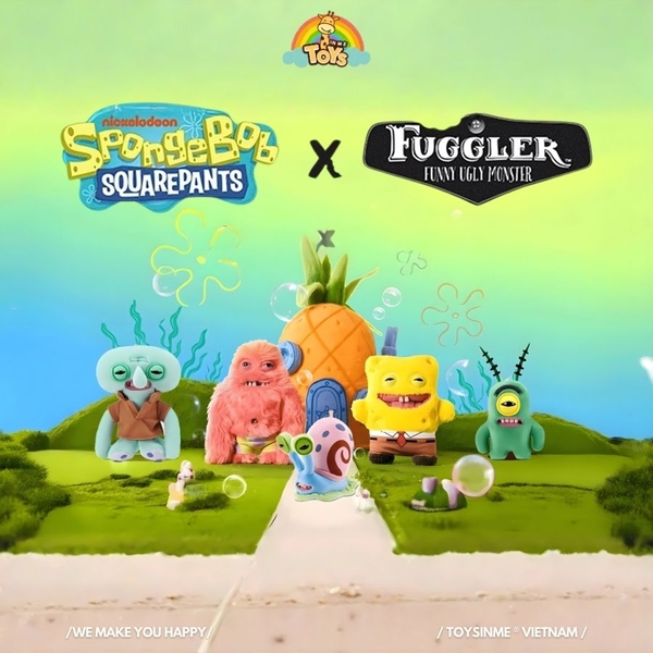 Fuggler Spongebob Keyrings