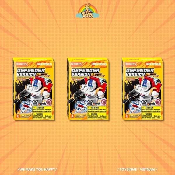 ĐỒ CHƠI MÔ HÌNH LẮP RÁP TRANSFORMERS DEFENDER - 05 TRAITOR TO TYRANNY