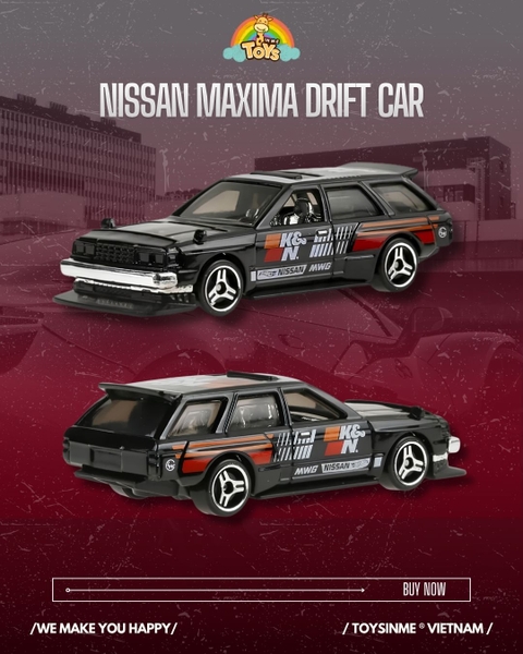 ĐỒ CHƠI XE MÔ HÌNH HOT WHEELS NISSAN MAXIMA DRIFT CAR