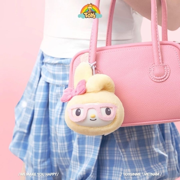 ĐỒ CHƠI TÚI MÙ MÓC KHÓA MY MELODY - ADORABLE BUNNE SERIES PLUSH RELAXING