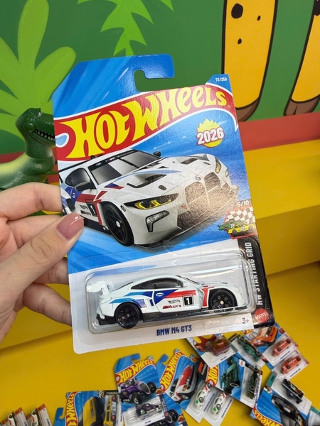 ĐỒ CHƠI XE MÔ HÌNH HOT WHEELS BMW M4 GT3