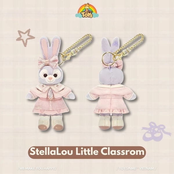 MÓC KHÓA GẤU BÔNG STELLA LOU CHÍNH HÃNG DISNEY