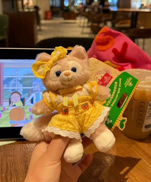 MÓC KHÓA GẤU BÔNG LINABELL CHÍNH HÃNG DISNEY