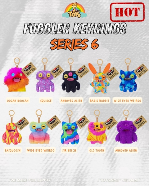 FUGGLER KEYRING SERIES 6