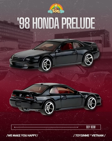 ĐỒ CHƠI XE MÔ HÌNH HOT WHEELS 98 HONDA PRELUDE