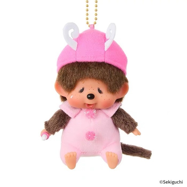 ĐỒ CHƠI MÓC KHÓA KEYRING MONCHHICHI PLUSH 11CM