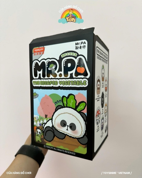 ĐỒ CHƠI HỘP MÙ MR.PA The Escaped Vegetables Plush Series