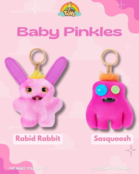 COMBO FUGGLER BABY PINKLE RABID RABBIT + SASQUOOSH