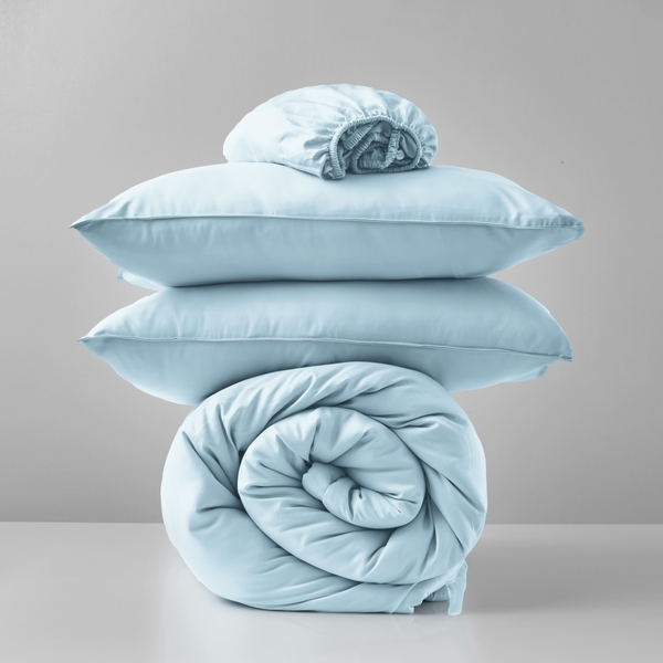 Bộ Chăn Ga Gối Xanh Rì Rào Chagota Bedding Mềm Mịn, Mát Lạnh Cao Cấp Thoáng Mát Cho Gia Đình Bạn 1m