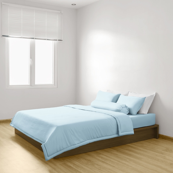 Bộ Chăn Ga Gối Xanh Rì Rào Chagota Bedding Mềm Mịn, Mát Lạnh Cao Cấp Thoáng Mát Cho Gia Đình Bạn 1m8