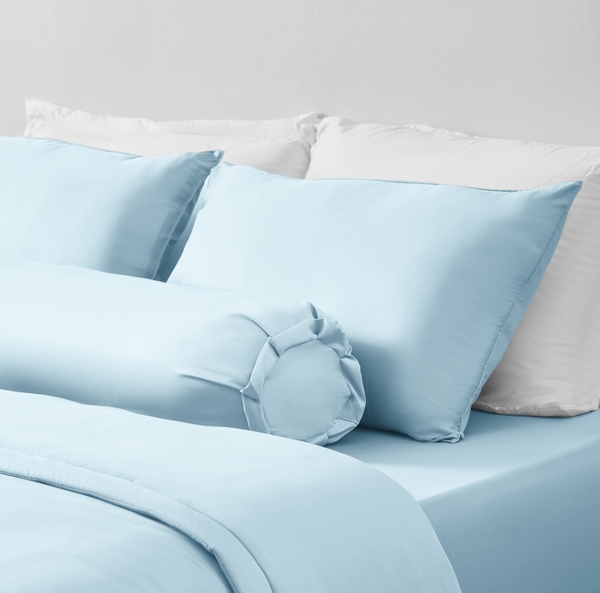 Ga Giường Lẻ Lụa Ice Silk Xanh Rì Rào, Drap Nệm Bo Chun Mềm Mát, Mát Lạnh 1m8