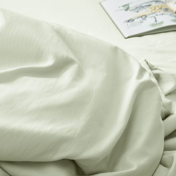 Bộ Chăn Ga Gối Xanh Lá Thì Thầm Chagota Bedding Mềm Mịn, Mát Lạnh Cao Cấp Thoáng Mát Cho Gia Đình Bạn 2m2
