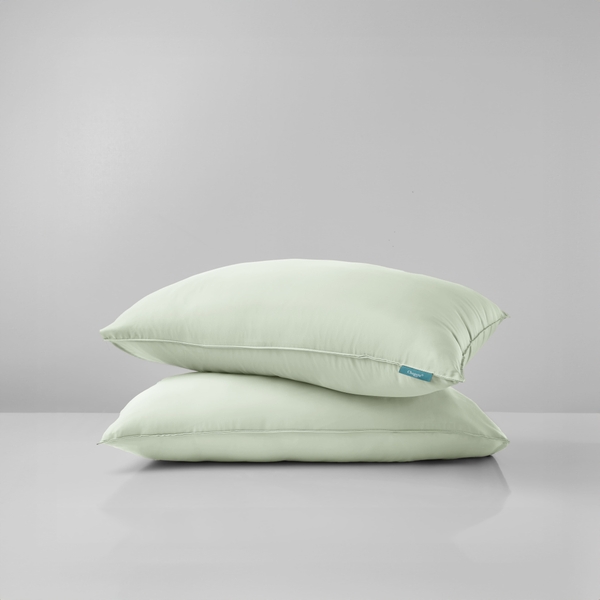 Bộ Ga Gối Chun Xanh Thì Thầm Chagota Bedding Mềm Mịn, Mát Lạnh Cao Cấp Thoáng Mát Cho Gia Đình Bạn 1m