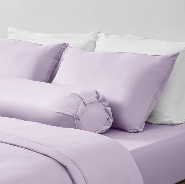 Bộ Chăn Ga Gối Tím Sim Chagota Bedding Mềm Mịn, Mát Lạnh Cao Cấp Thoáng Mát Cho Gia Đình Bạn 1m2