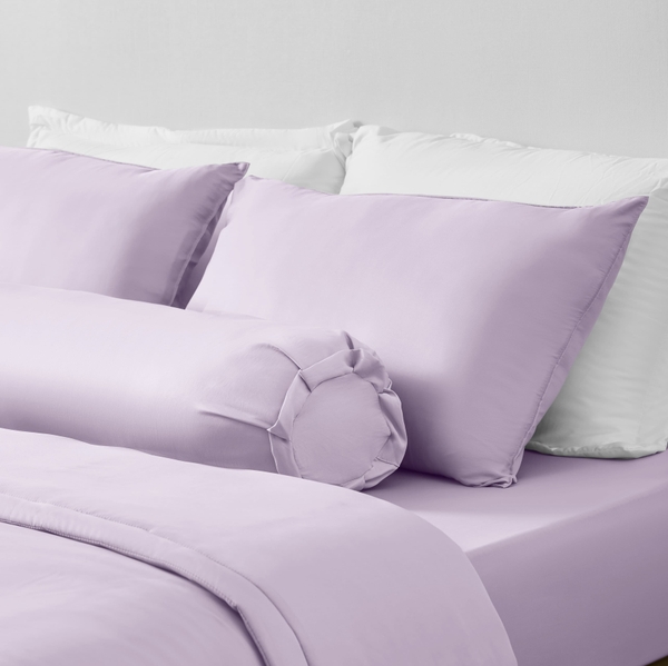 Bộ Chăn Ga Gối Tím Sim Chagota Bedding Mềm Mịn, Mát Lạnh Cao Cấp Thoáng Mát Cho Gia Đình Bạn 1m8