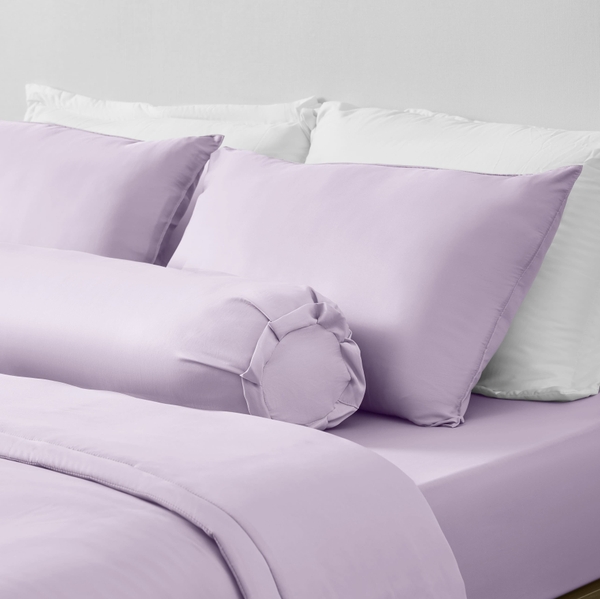 Bộ Chăn Ga Gối Tím Sim Chagota Bedding Mềm Mịn, Mát Lạnh Cao Cấp Thoáng Mát Cho Gia Đình Bạn 1m4