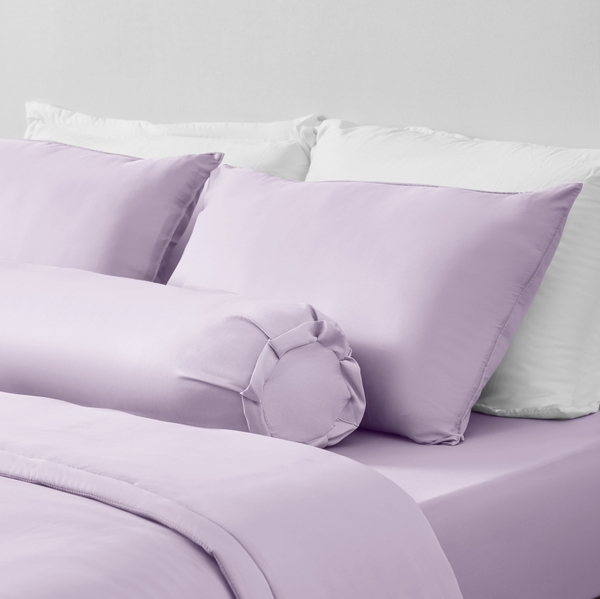 Bộ Chăn Ga Gối Tím Sim Chagota Bedding Mềm Mịn, Mát Lạnh Cao Cấp Thoáng Mát Cho Gia Đình Bạn 2m