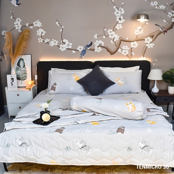 bộ mền tencel microfiber 36 1m8x2m