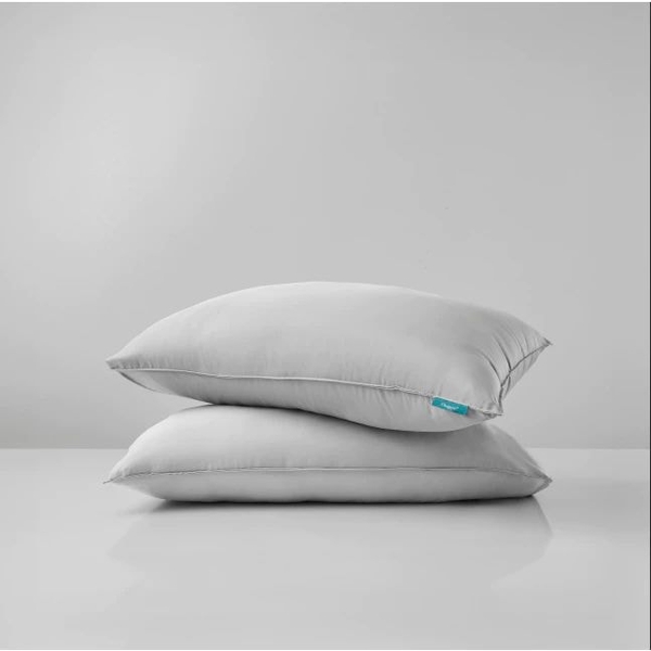 Vỏ Áo Gối Nằm Xám Man Mác Mềm Mại Thoáng Khí Mát Lạnh 48x68cm