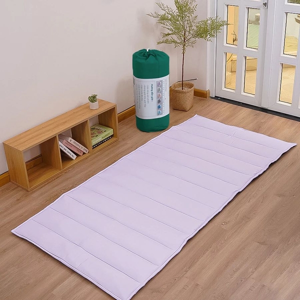 Đệm Topper Tím Sim Ice Silk Êm Ái Dễ Chịu 90x190m