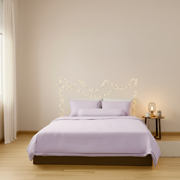 Bộ Chăn Ga Gối Tím Sim Chagota Bedding Mềm Mịn, Mát Lạnh Cao Cấp Thoáng Mát Cho Gia Đình Bạn - Hàng đặt