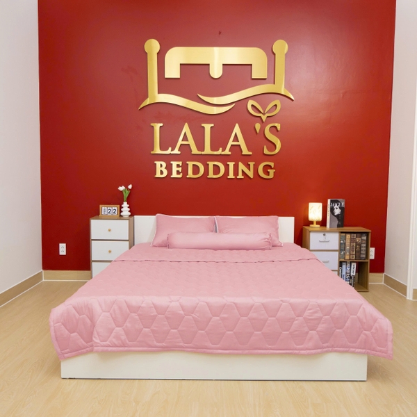 Bộ DRAP LYOCELL HỒNG 1M8