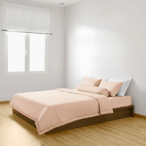 Bộ Chăn Ga Gối Nâu Trầm Ấm Chagota Bedding Mềm Mịn, Mát Lạnh Cao Cấp Thoáng Mát Cho Gia Đình Bạn 1m4