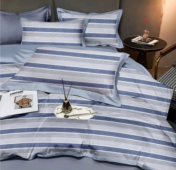 Bộ Chăn Ga Gối Lyocell T220s Luxury 38 Mát Lạnh Thoáng Khí 5 Món 1m6x2m