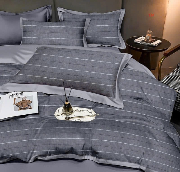 Bộ Chăn Ga Gối Lyocell T220s Luxury 39 Mát Lạnh Thoáng Khí 5 Món 1m6x2m