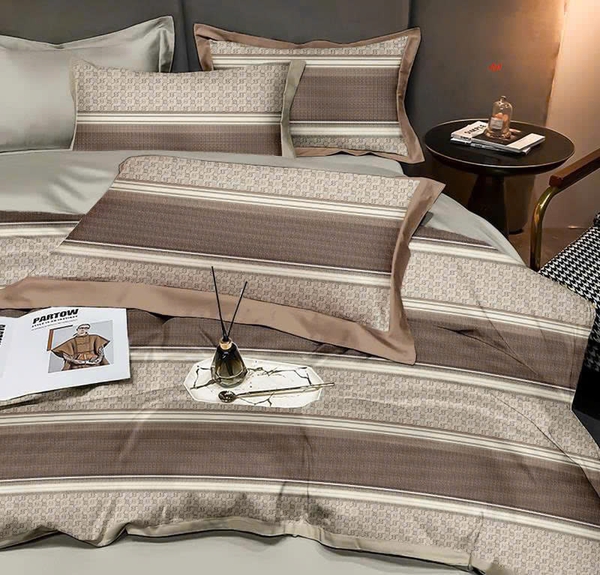 Bộ Chăn Ga Gối Lyocell T220s Luxury 40 Mát Lạnh Thoáng Khí 5 Món 2mx2m