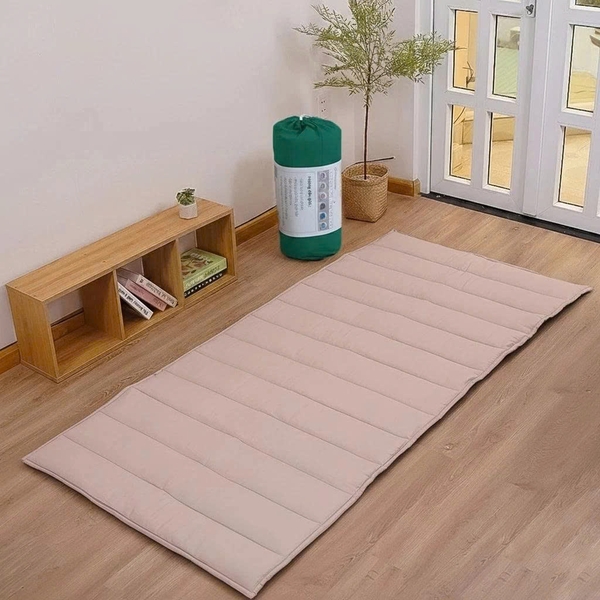 Đệm Topper Nâu Trầm Ấm Ice Silk Êm Ái Dễ Chịu 90x190m