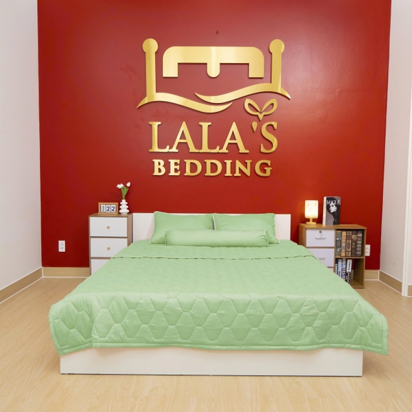 Bộ DRAP LYOCELL XANH MINT 2M