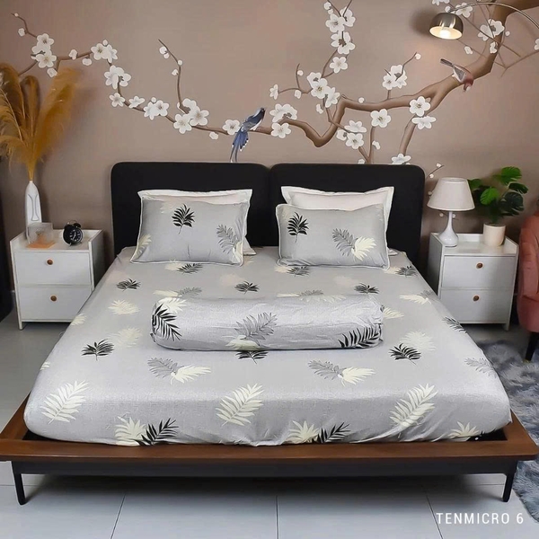 bộ drap tencel microfiber 74 2mx2m