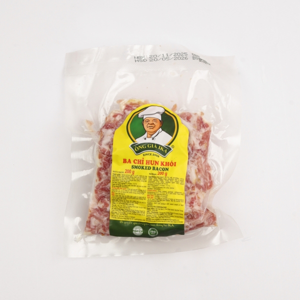 Nhân Ba Chỉ Hun Khói 200g