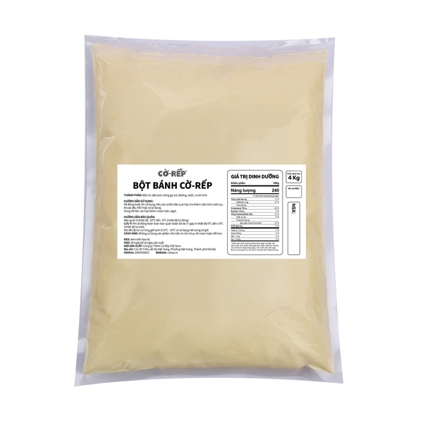 Bột Bánh Cờ Rếp 4kg