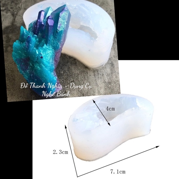 Khuôn Silicon - Ngọn Núi - Bộ 5 Mẫu 1
