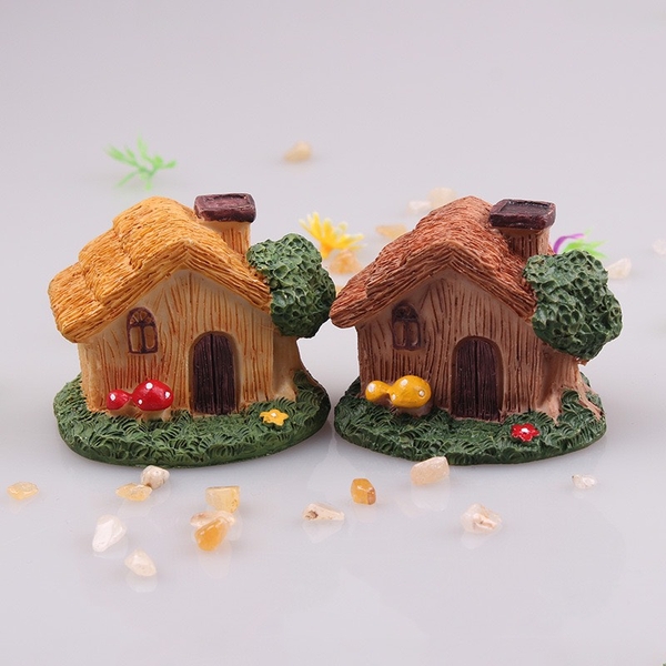 Khuôn Silicon - Ngôi Nhà - Nấm Cỏ 6cm