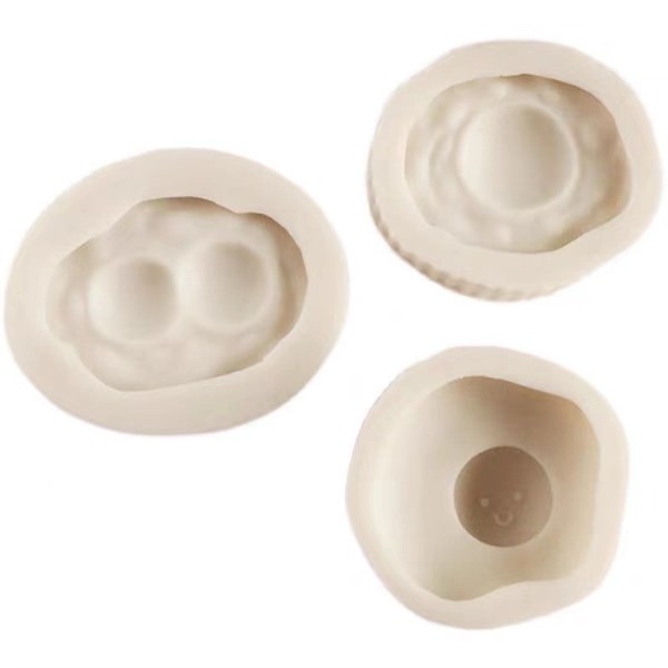 Khuôn Silicon - Món Ăn - Trứng Gà - set 3 trứng