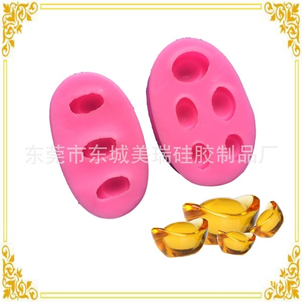 Khuôn Silicon - Thỏi Vàng - Set 2 Vĩ 3c-5c