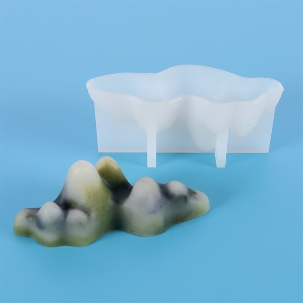 Khuôn Silicon - Ngọn Núi - Set 3c 5-10-17cm