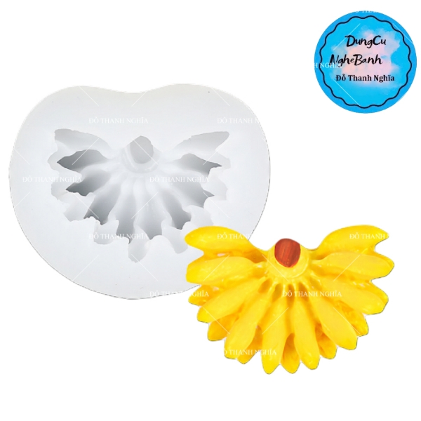 Khuôn Silicon - Trái Cây - Chuối Nải 5cm