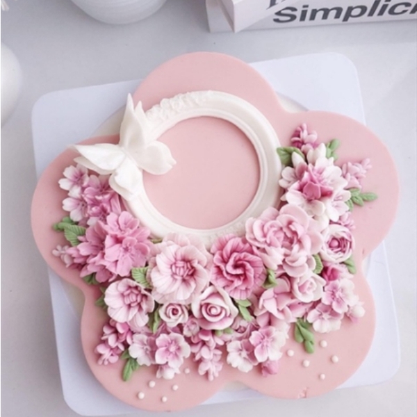 Khuôn Silicon - Động Vật - Bướm To 6cm