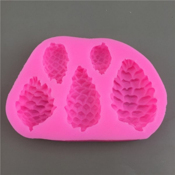 Khuôn Silicon - Noel - Quả Thông - TH 5c