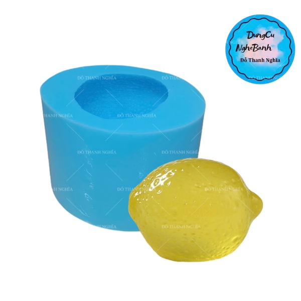 Khuôn Silicon - Trái Cây - Chanh 8cm