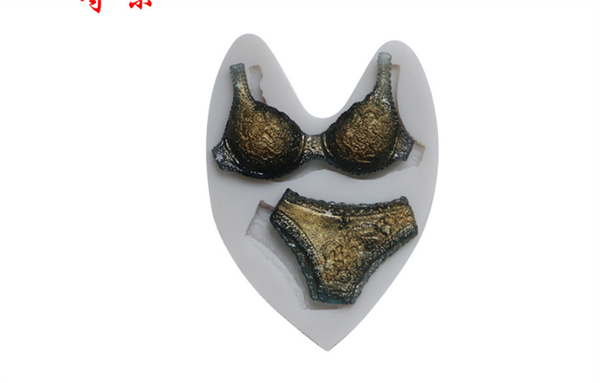 Khuôn Silicon - Quần Áo - Đồ Tắm Bikini 2c
